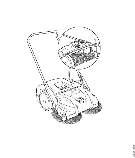 Barredoras de acumulador (KGA) KGA 770 Níºmero de máquinaÂ  de la marca Stihl